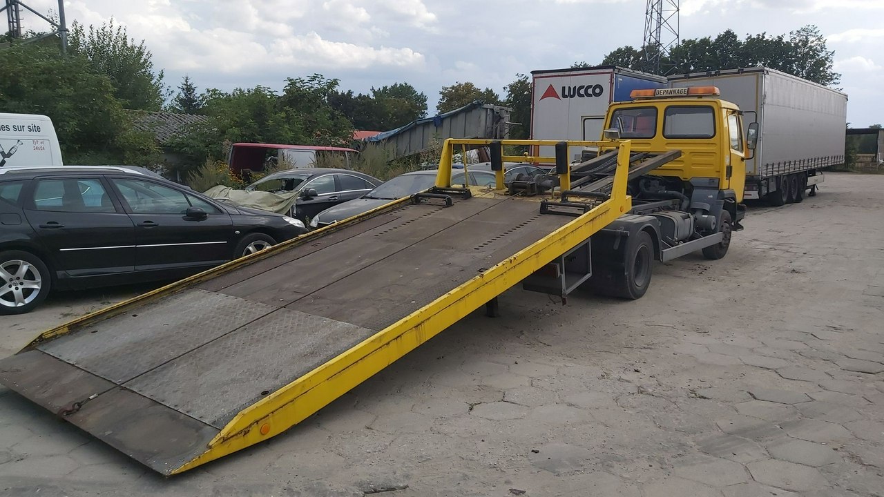 DAF 45-130 POMOC DROGOWA PLATFORMA ZJEŻDŻANA