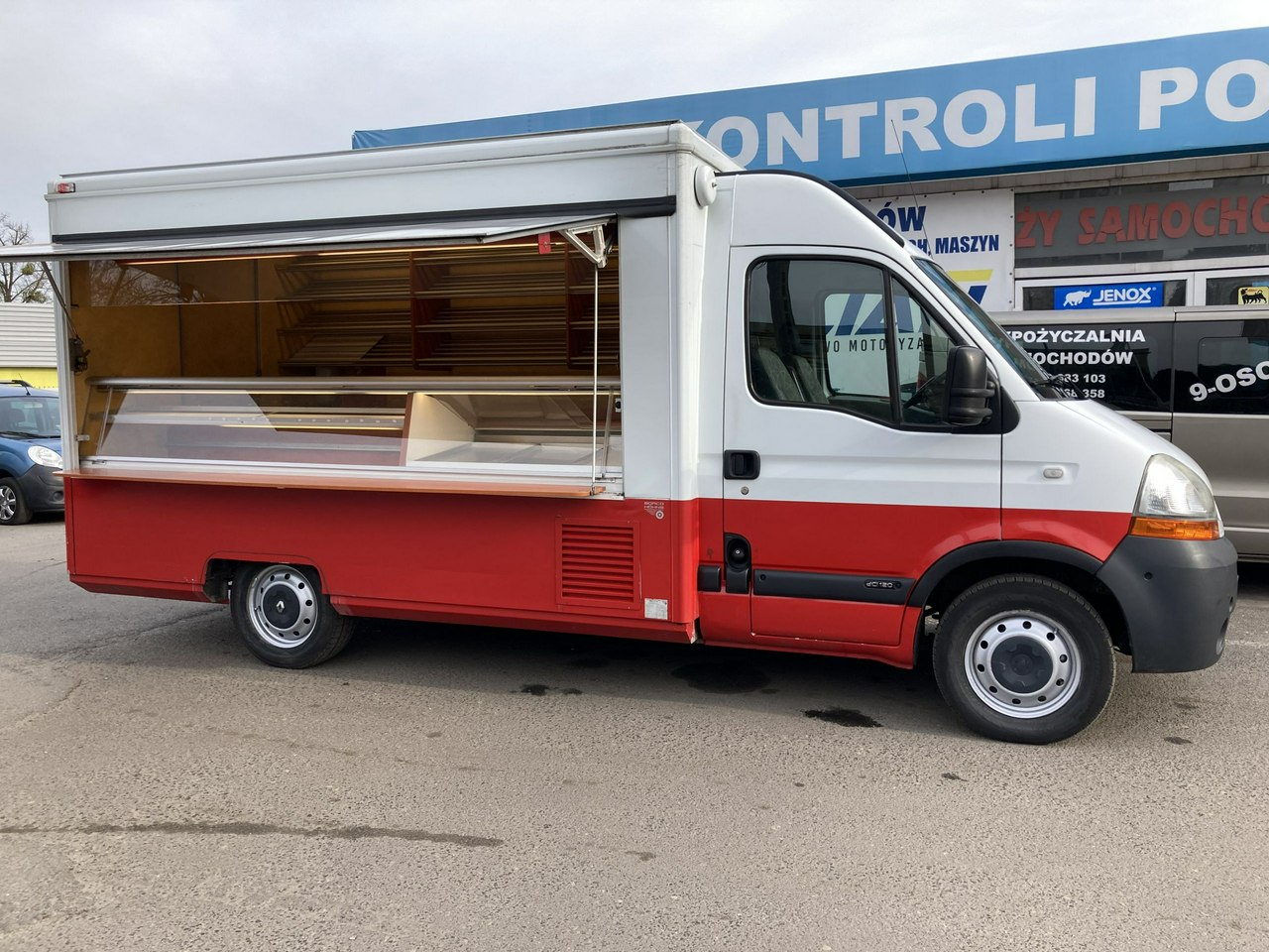 Renault Master Master Autosklep pieczy Gastronomiczny Food Truck Foodtruck Borco 2010
