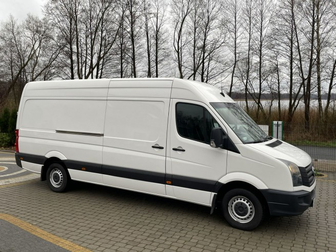 Volkswagen Crafter MAXI 2.0 TDi / I-rej. 2017R. Salon PL I-właściciel długość paki 430cm