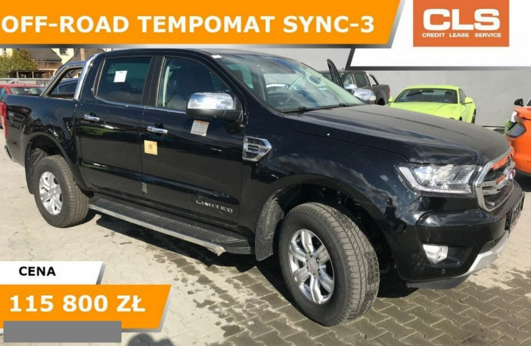 Ford Ranger Ford RANGER Limited 2.0 213KM A10 OD RĘKI !!! Szybko i Sprawnie