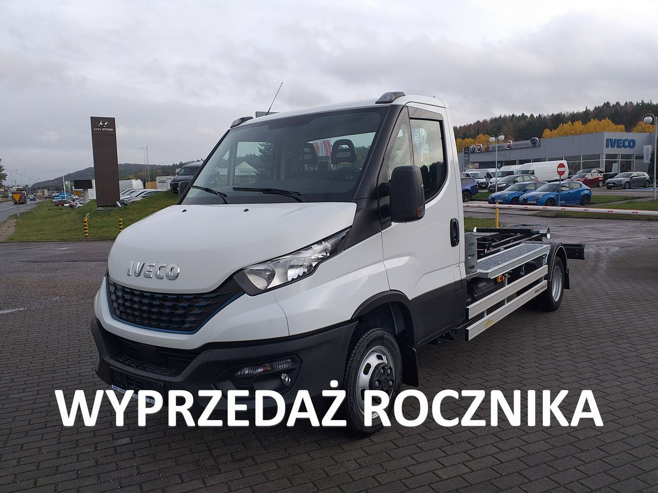 Iveco 50 OKAZJA Hakowiec Gazowiec urządzenie hakowe