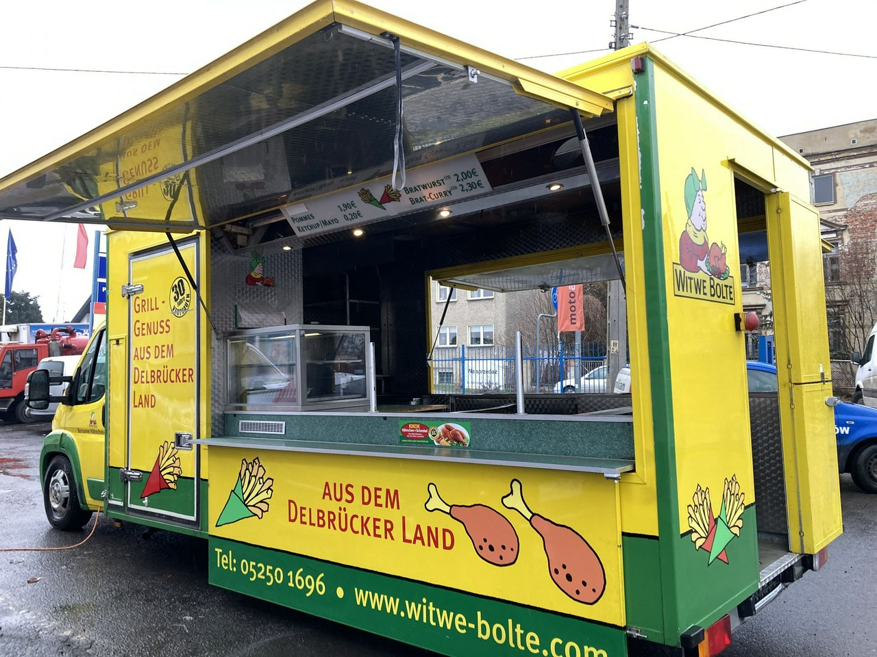 Fiat Ducato Ducato Autogrill Gastronomiczny Food Truck Foodtruck Kurcze-pieczone