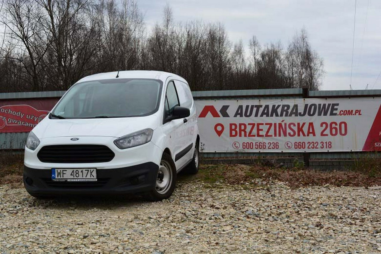 Ford Courier 1.5TDCI 75KM, 1 wł, salon PL, VAT-1