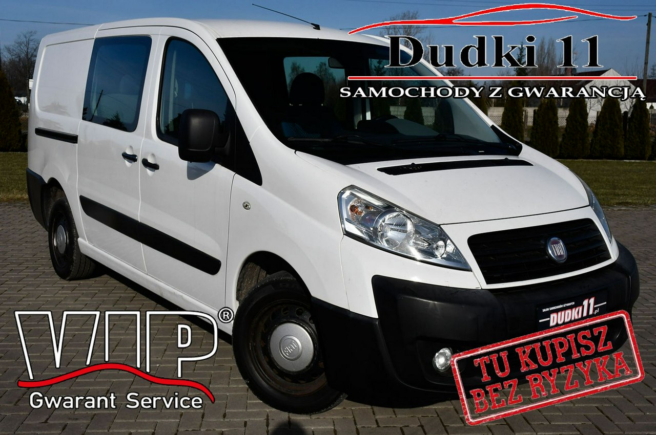Fiat Scudo 1,6HDI DUDKI11 Klimatyzacja,LONG,5 osobowe,Parktronic,El.szyby.Central