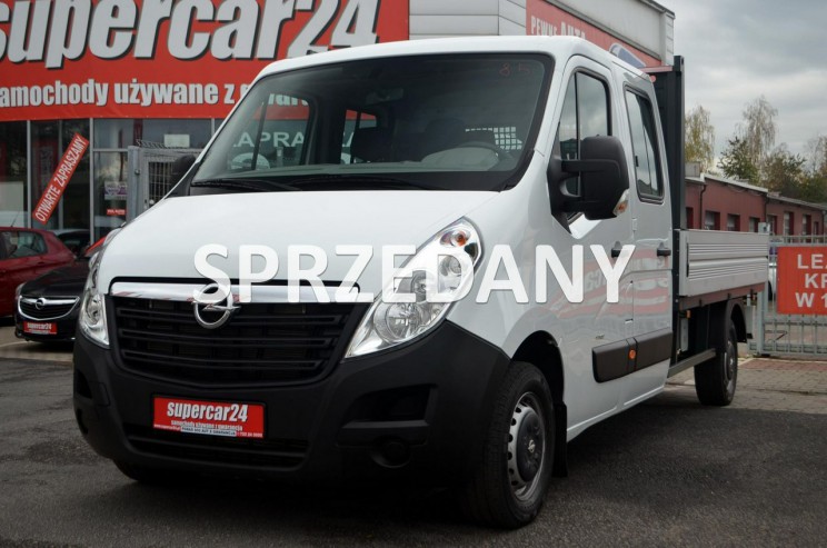 Opel Movano OPEL MOVANO L3 DOKA 7-OS – 2.3, 130 KM, FV 23%, Gwarancja!!!