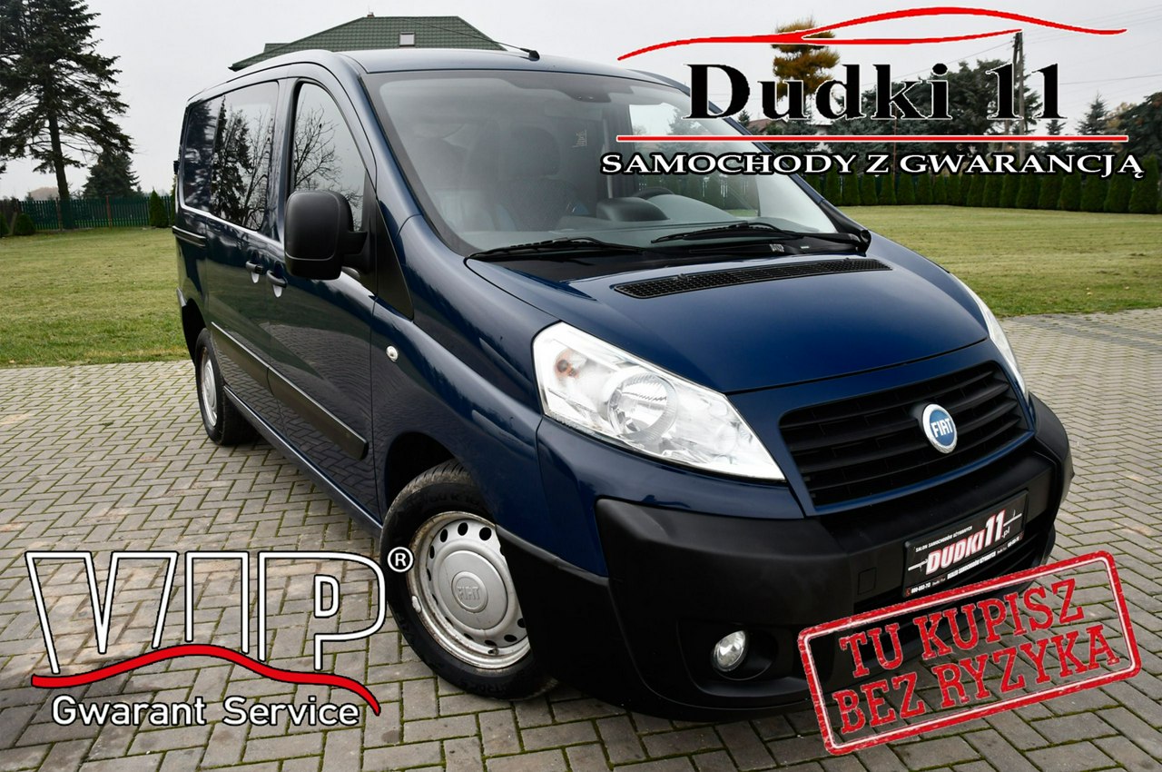 Fiat Scudo 1,6hdi DUDKI11 Klimatyzacja,2 fotele,el.szyby>Centralka.GWARANCJA