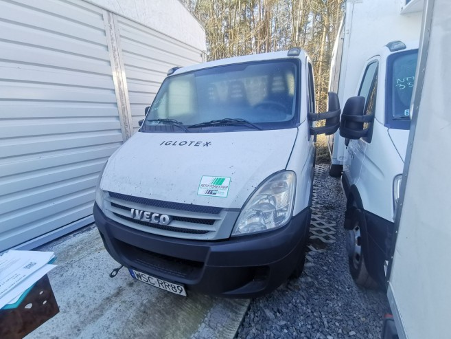 Iveco Daily 35C15 Chłodnia Mroźnia Izoterma Rama do zabudowy Laweta Wywrotka