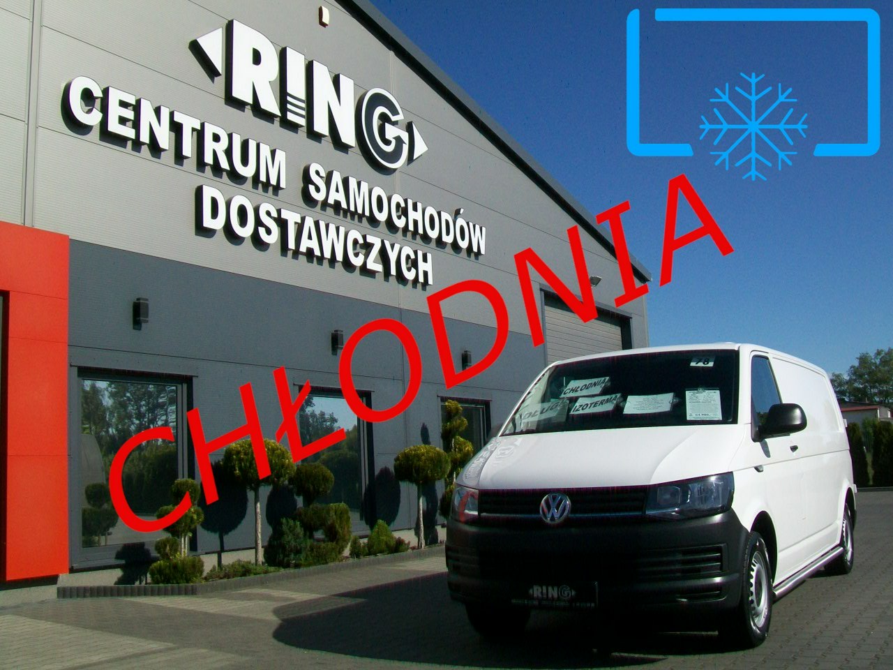 Volkswagen Transporter T6 2,0TDI 102KM CHŁODNIA NAVI DŁUGI MOD 16r NR 78