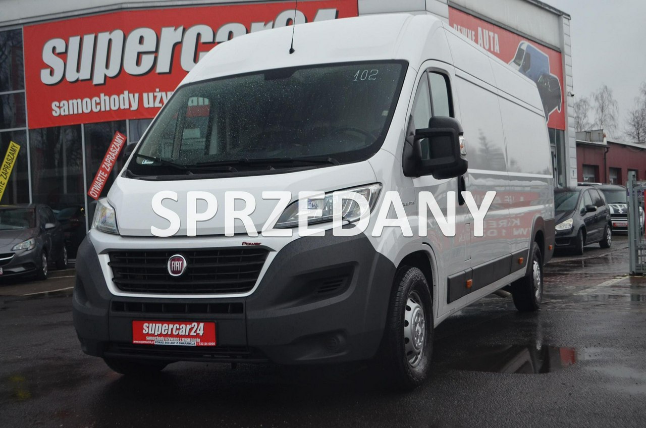 Fiat Ducato Fiat Ducato 2,3 / 180 KM / MAXI FURGON L4H2 / Klima / Salon PL / ASO /