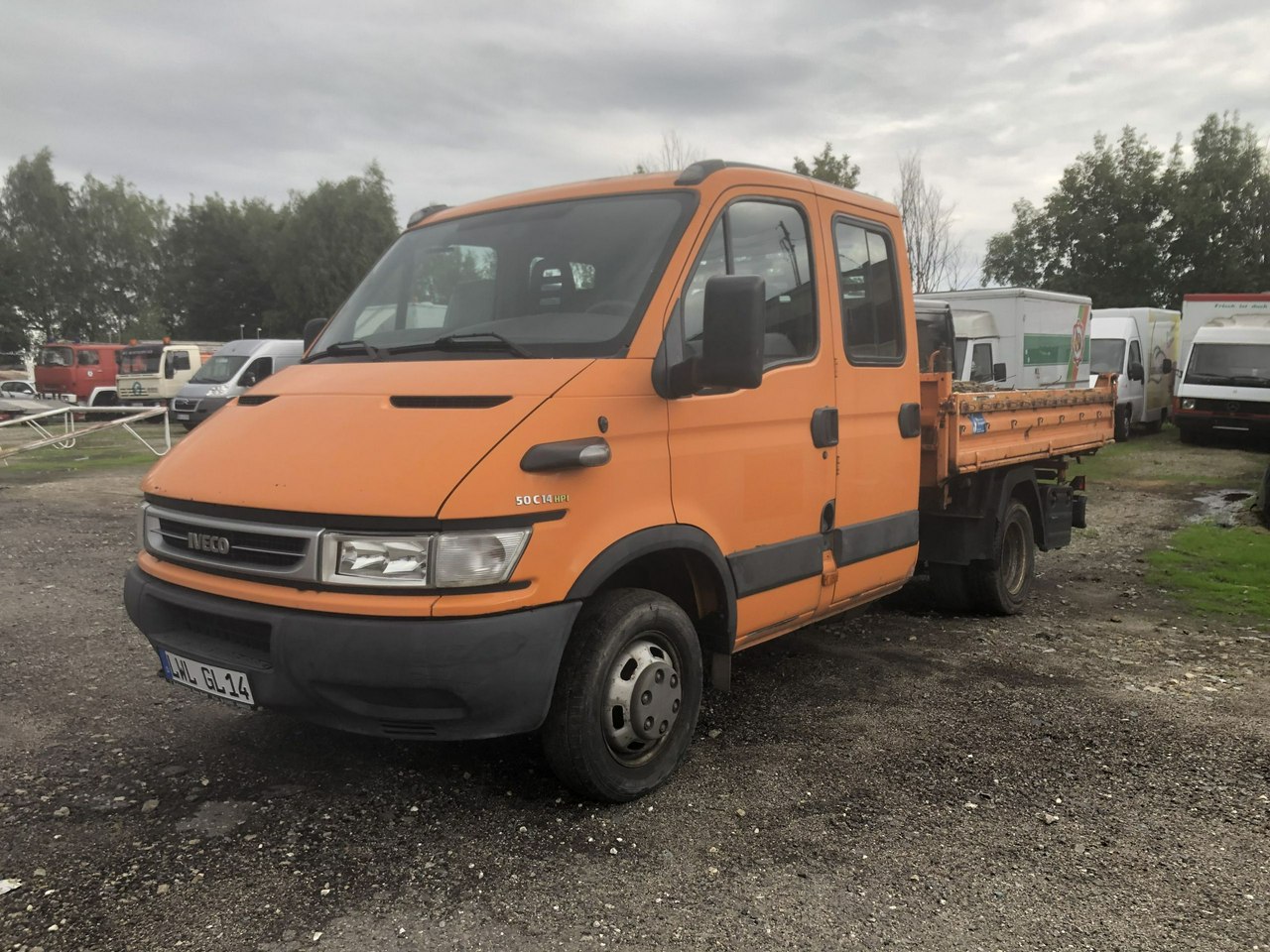 Iveco inny Iveco Daily3,0HDI 50C14 Wywrotka Doka Dokka 7-osob Klima 6-bie Mailler