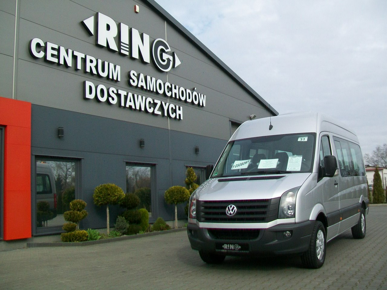 Volkswagen Crafter 2,0TDI 164KM 2xA/C 9 OSÓB L2H2 MOD 13r SERWIS NR 51