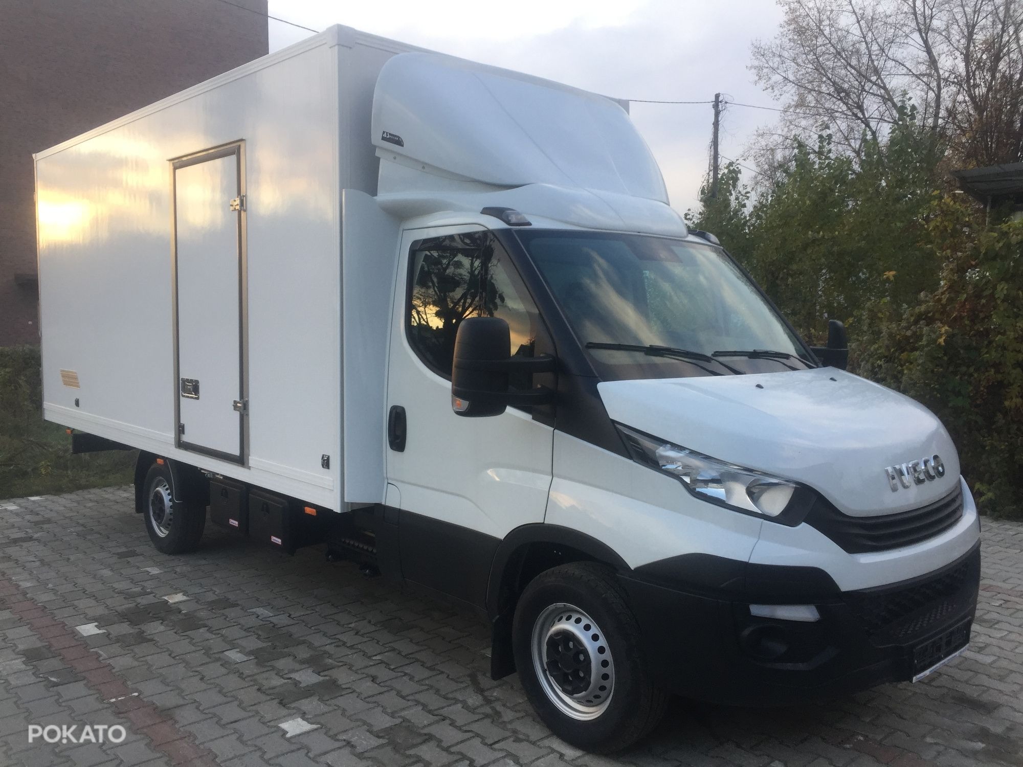 Iveco 35s18 Kontener 10 Euro Palet Wysoka jakość