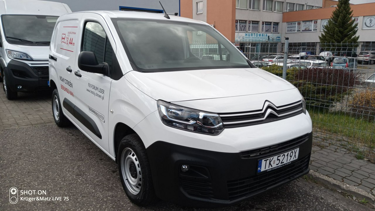 Citroen Berlingo Citroen Berlingo M 1.2 Puretech Benzyna 110KM CLUB Kielce DEMO