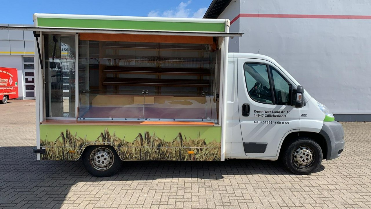 Fiat Ducato Ducato Autosklep pieczy Gastronomiczny Food Truck Foodtruck sklep 2009