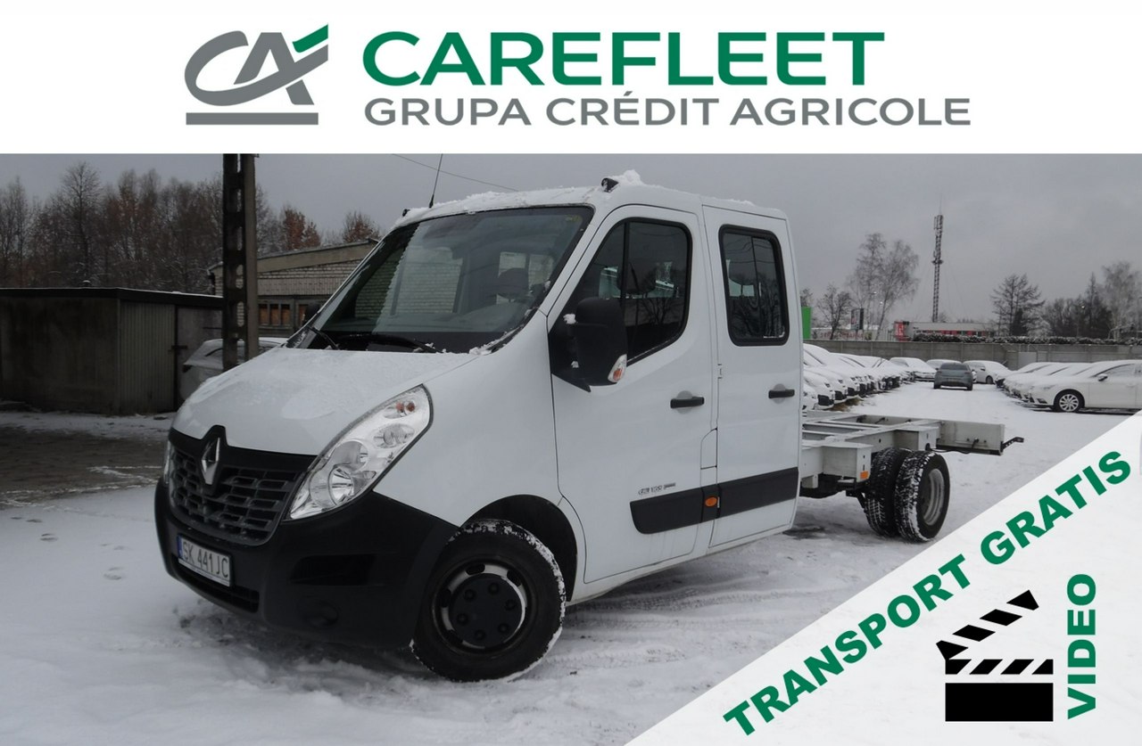 Renault Master Master Podwozie Brygadówka Bliźniak 2.3 DCi SK441JC