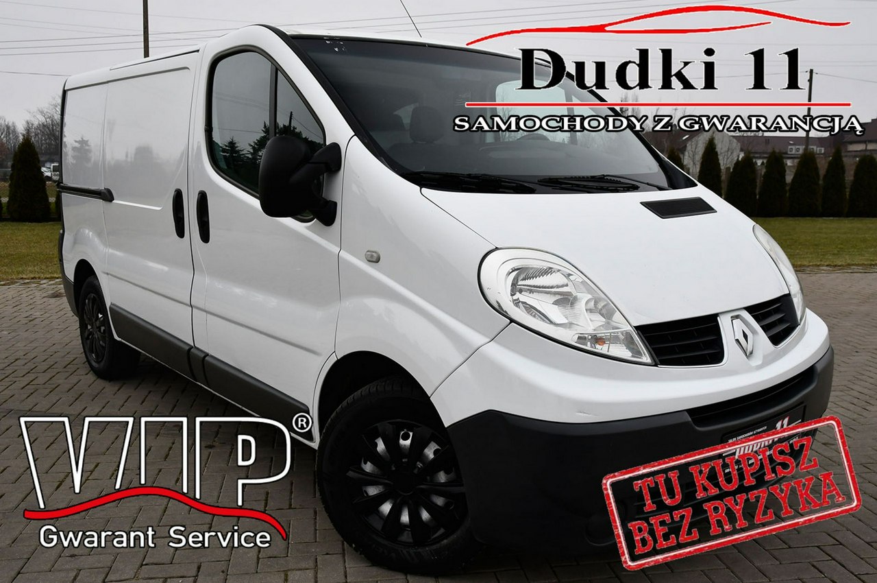 Renault Trafic 2,0dci DUDKI11 Klimatyzacja,Serwis,3 osoby,Hak,6 biegów,BRUTTO