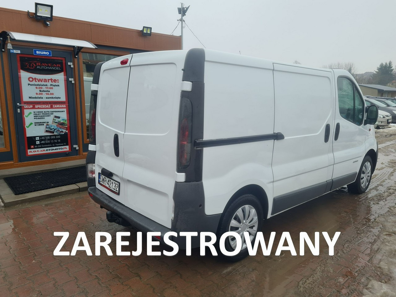 Renault Trafic / 1.9 diesel / Zarejestrowany / 3 osobowy /