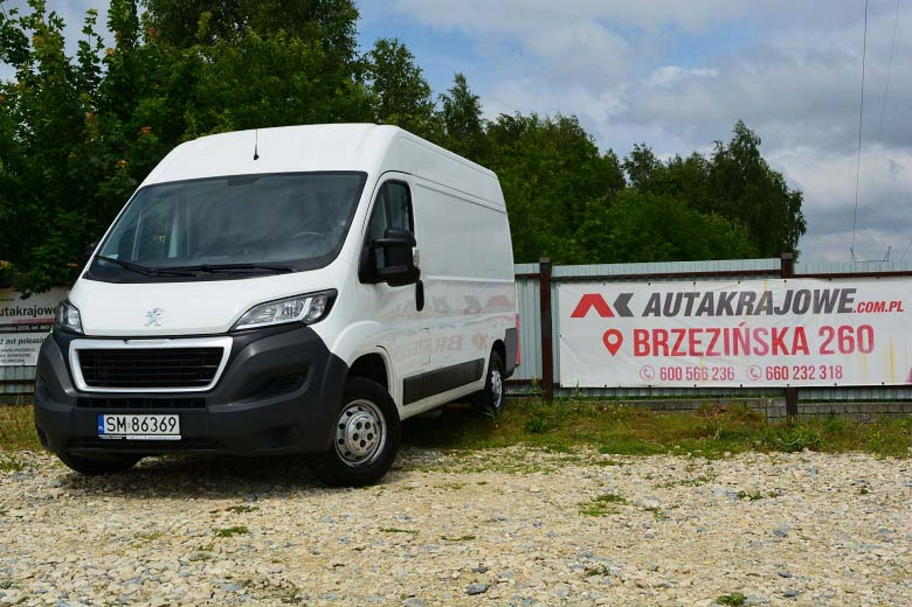 Peugeot Boxer L2H2 2.0HDI 130KM, 100 tys km, 1 wł, salon PL, FV 23%