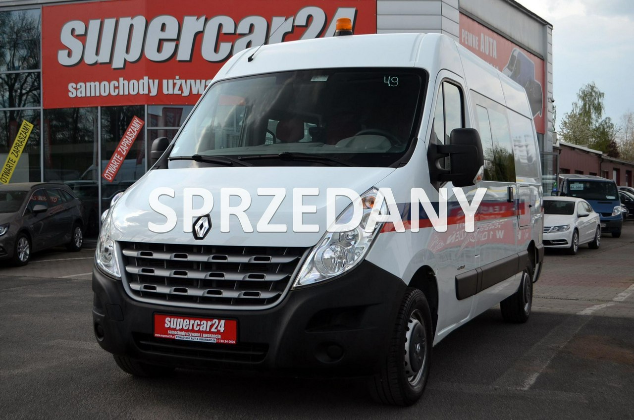 Renault Master RENAULT MASTER III 2.3dCi / 125KM / 7 osob. / FV 23% /Gwarancja!!!