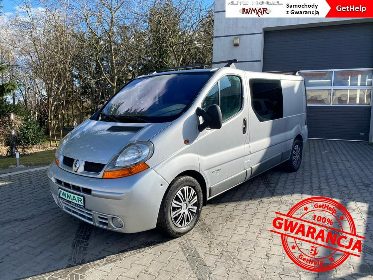 Renault Trafic 2.5DCI*2005*Long*Dubel 5/6 osób*Navi*Klima*Gwarancja