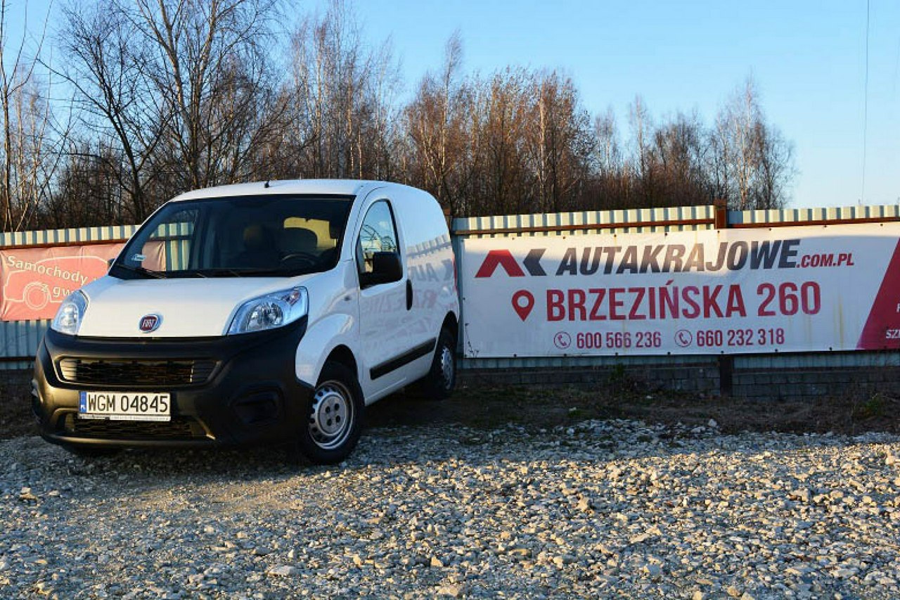 Fiat Fiorino 1.4 77KM LPG, 1 wł, salon PL, FV 23%, gwarancja