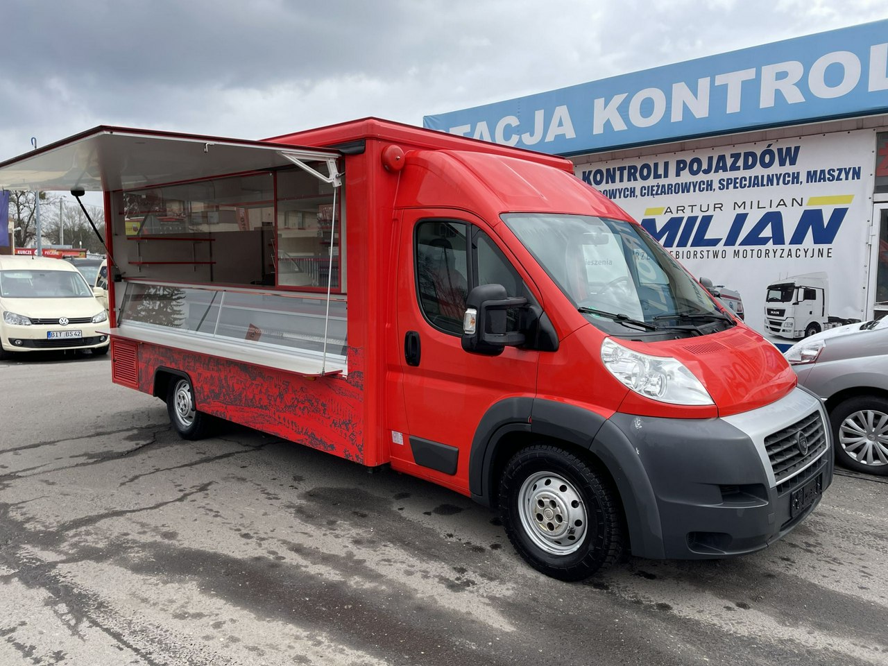 Fiat Ducato Autosklep Wędlin Gastronomiczny Food Truck Foodtruck sklep Borco 2013