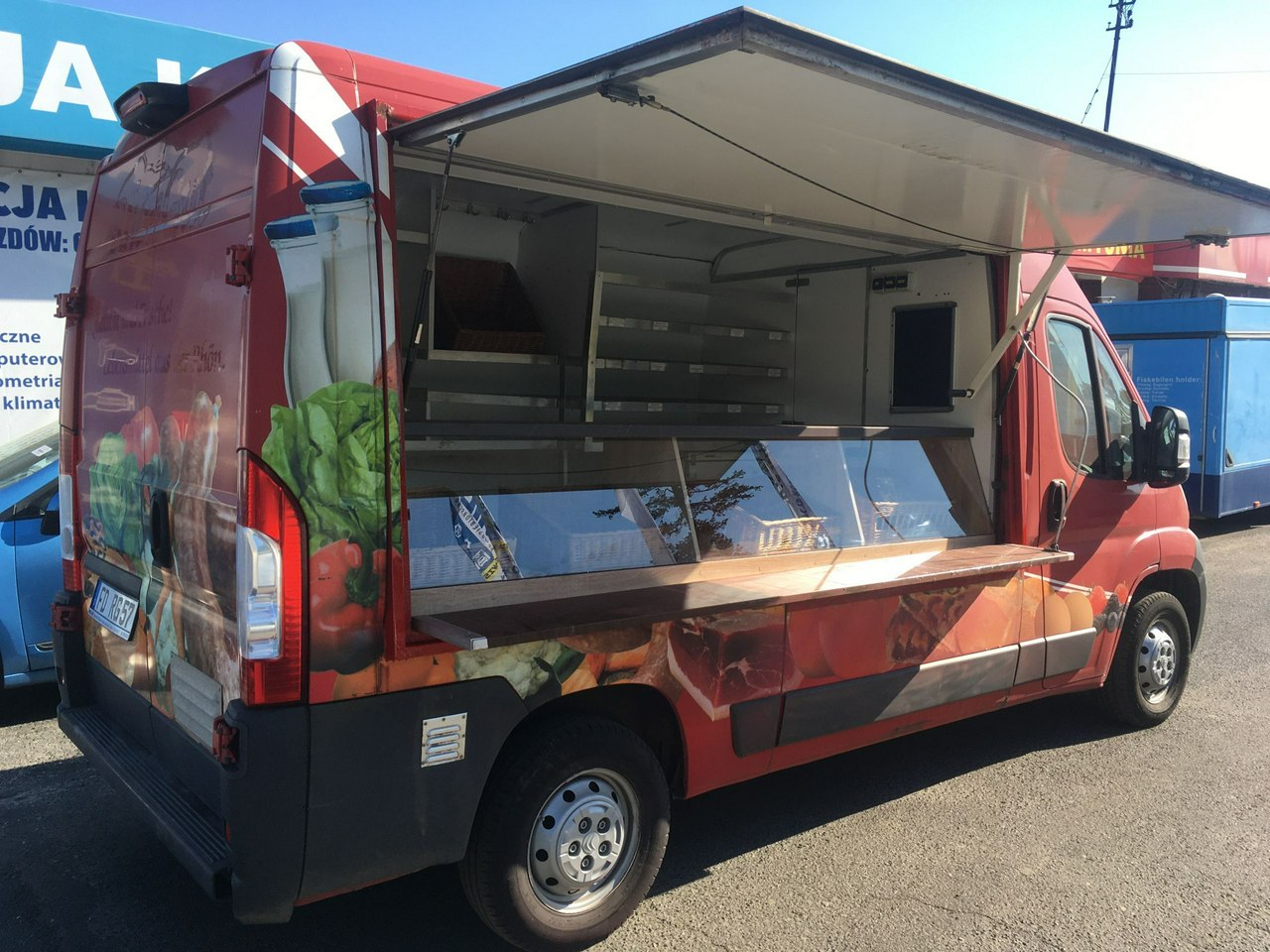 Citroen Jumper Autosklep Imbis Gastronomiczny Sklep Food Truck Foodtruck 2012