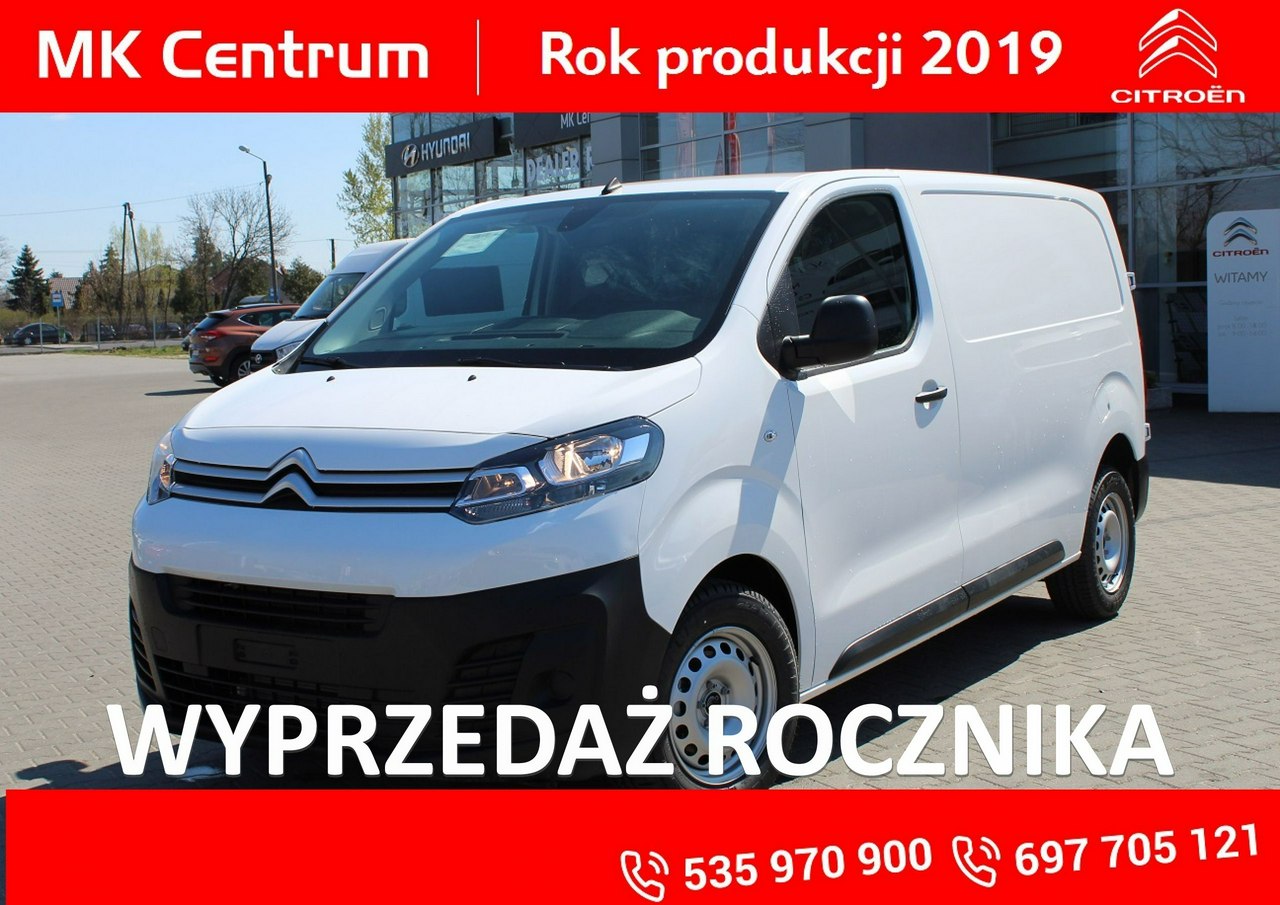 Citroen Jumpy GWARANCJA 3-LETNIA W CENIE ! M 2,0 BHDI 120KM Czujniki Tył Podłoga 9mm
