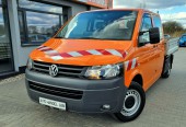 Volkswagen Transporter 2,0 TDI 140km 6-Biegów Doka 7-osób Klima Lift Serwis Brygadówka !