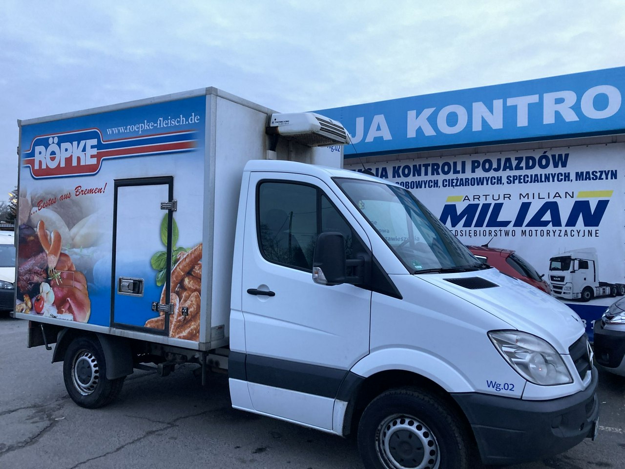 Mercedes Sprinter Sprinter Chłodnia THERMO KING Gastronomiczny Food Truck Foodtruck 2011