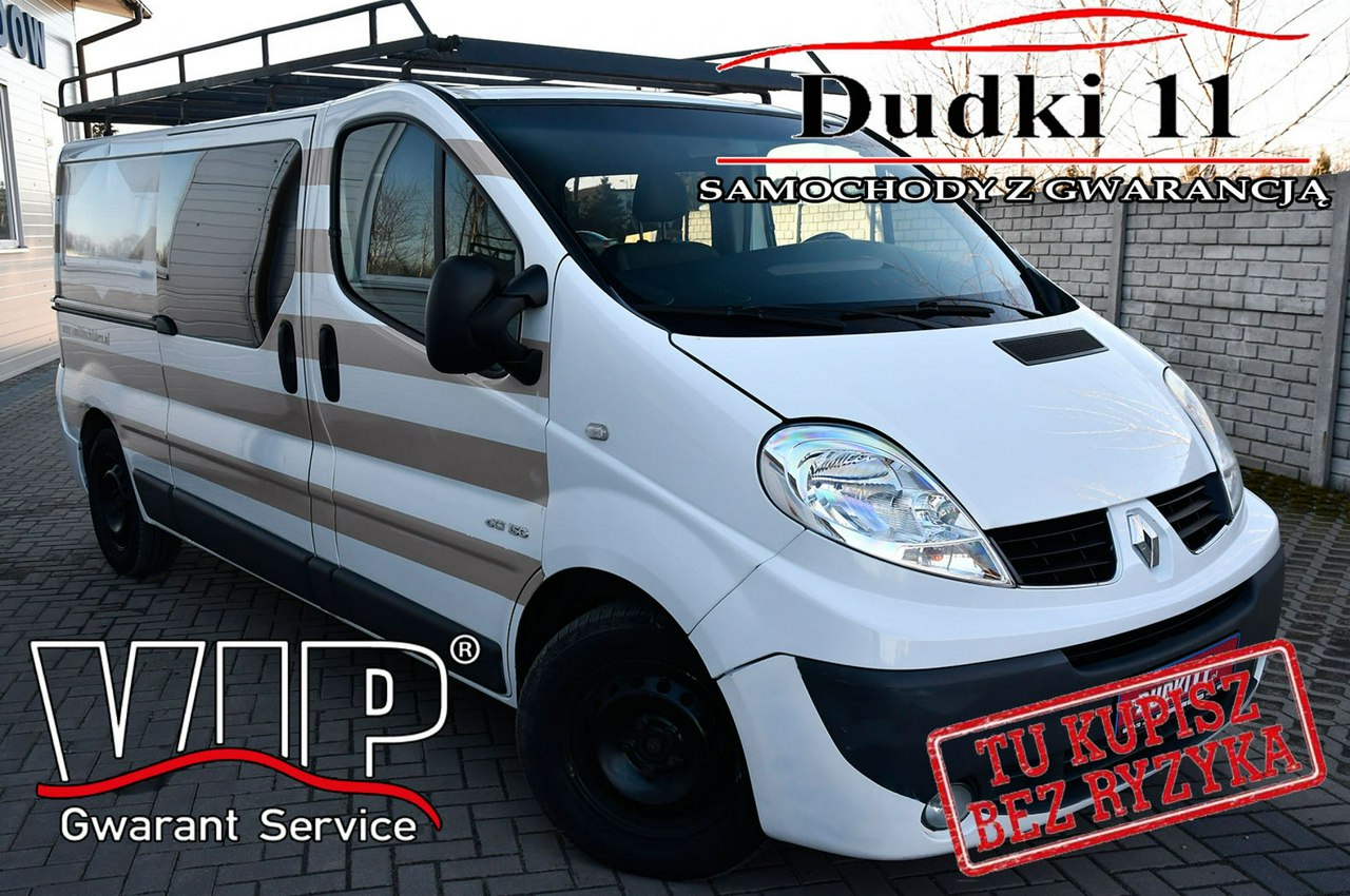 Renault Trafic 2,5d DUDKI11 6 FOTELI,Klimatyzacja,LONG,Centralka,kredyt,OKAZJA
