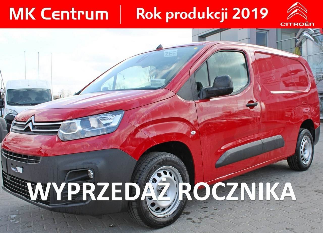 Citroen Berlingo 3 LATA Gwarancji !!! XL Bogato wyposażony 1.6 BHDI 100 KM 950 KG 2019