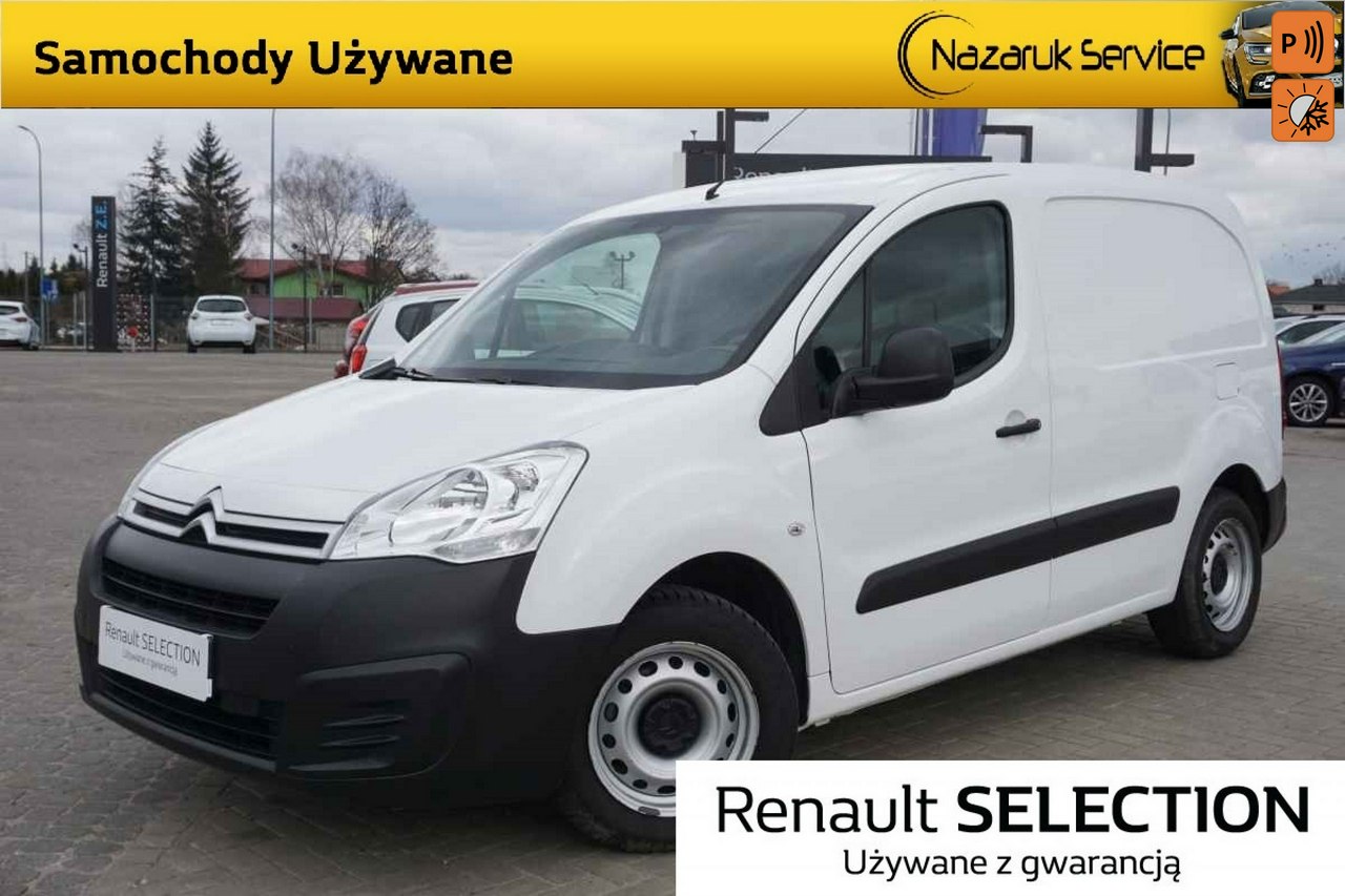 Citroen Berlingo L1 Van 1.6BlueHDi 100KM Feel salon I właściciel f.VAT