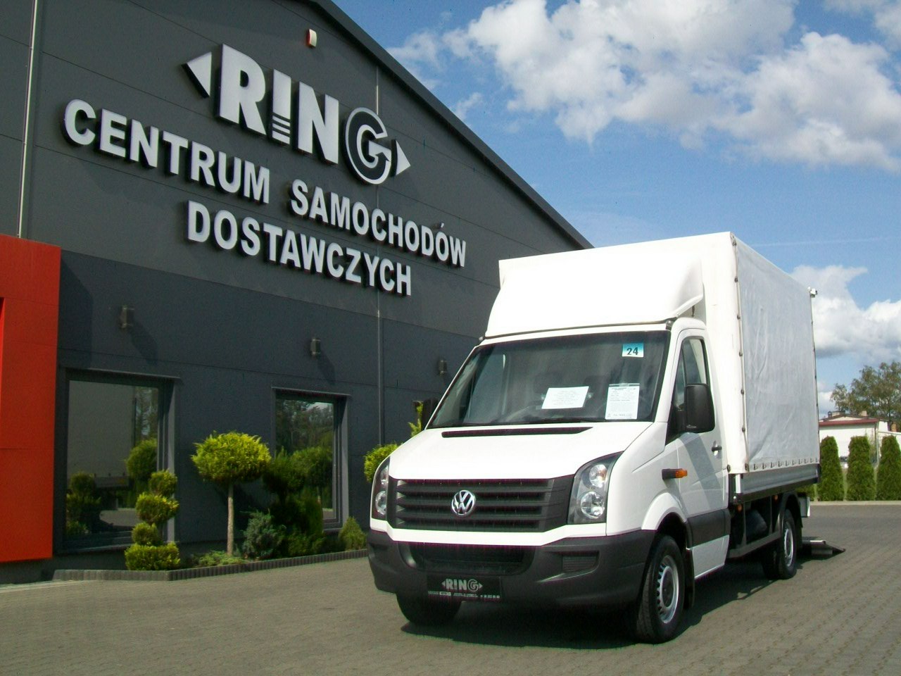 Volkswagen Crafter 2,0BITDI 164KM A/C WINDA PLANDEKA SKRZYNIA 3,47m NR 24