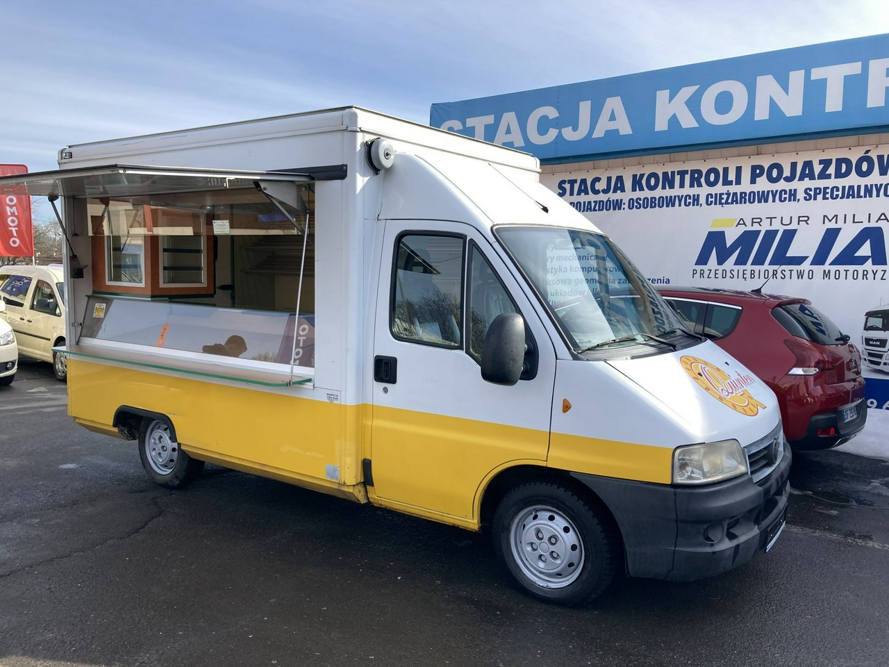 Fiat Ducato Ducato Autosklep piecz Sklep Gastronomiczny Food Truck Foodtruck Borco