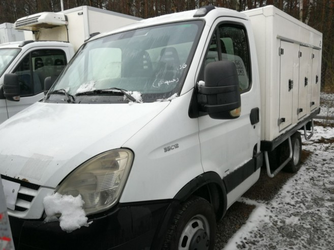 Iveco Daily 35C12 Chłodnia Mroźnia Izoterma Rama do zabudowy Laweta Wywrotka
