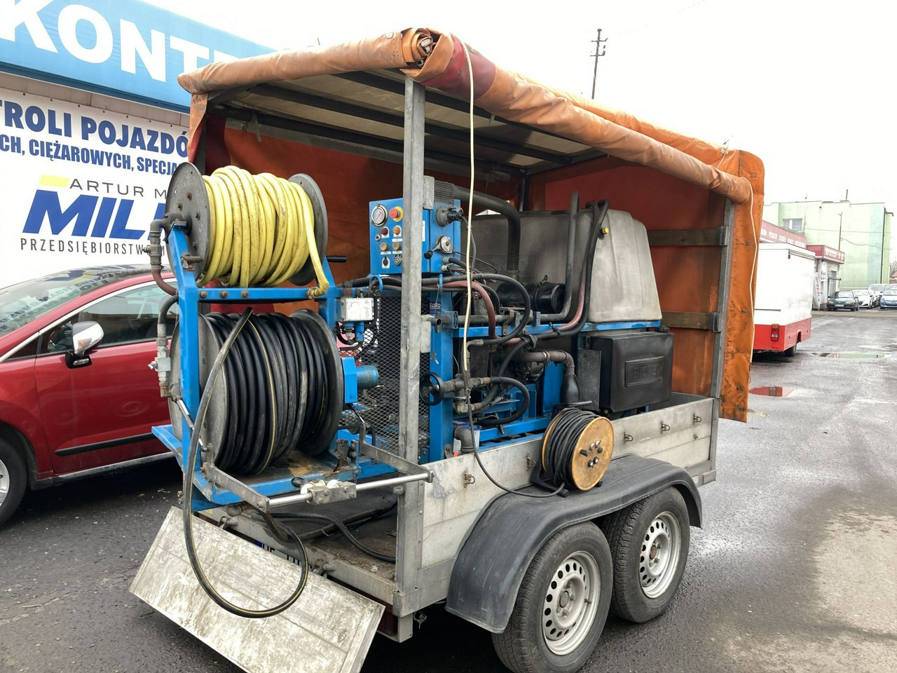 Volkswagen Transporter Wuko Kanalizacyjny asenizacyjny silnik Kubota