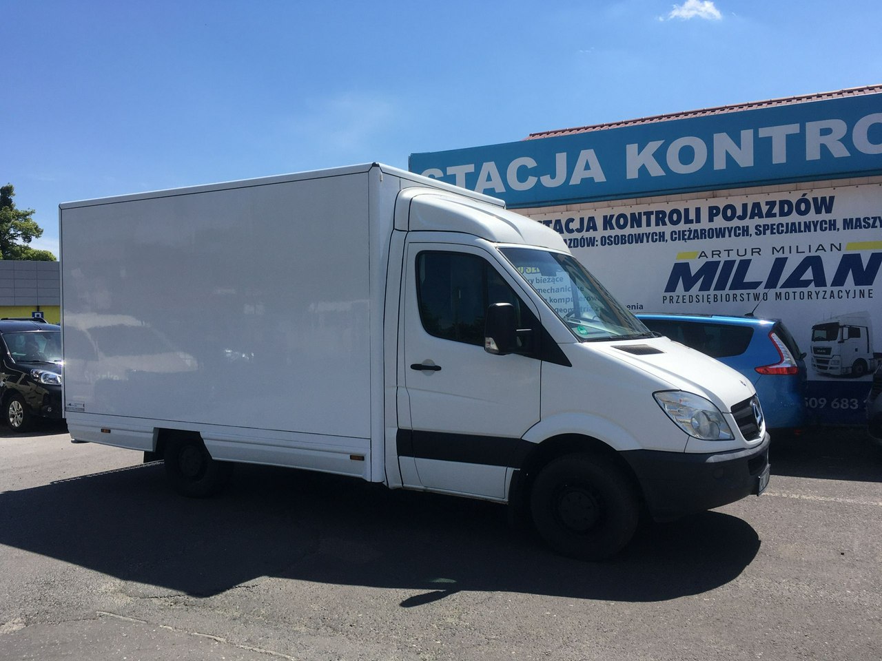 Mercedes Sprinter Sprinter 313 Kontener 2012 Food truck foodtruck pieczywa Kamper