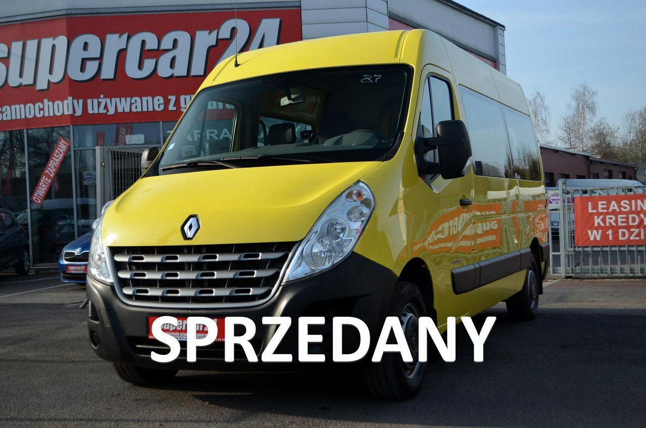 Renault Master RENAULT MASTER III 2.3dCiB / 125KM / 8 osob. / FV 23% / Gwarancja!!