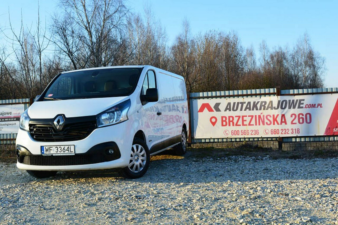 Renault Trafic 1.6dCI 115KM 1 wł, salon PL, FV 23%, gwarancja