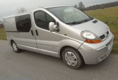 Renault Trafic Dubelt Kabina 6 -Os 2.5 Dci – 140 Koni Klima