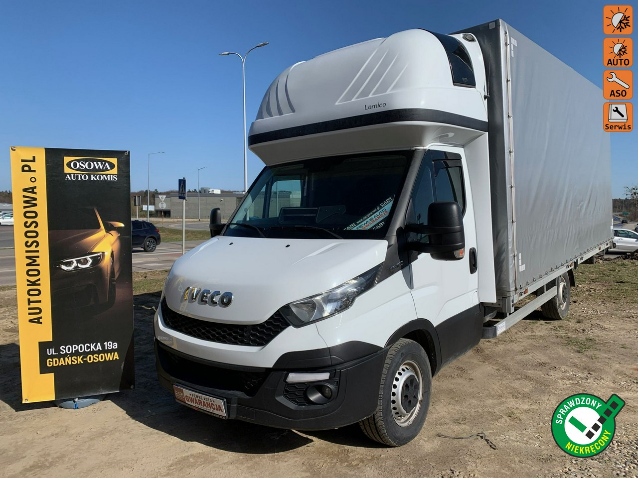 Iveco Daily 3.0 170km,10 palet,pneumatyka tył,super stan,faktura vat,gwarancja