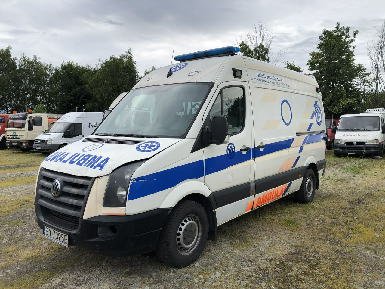 Volkswagen Crafter Crafter Ambulans Karetka 2,5TDi 163KM Klima