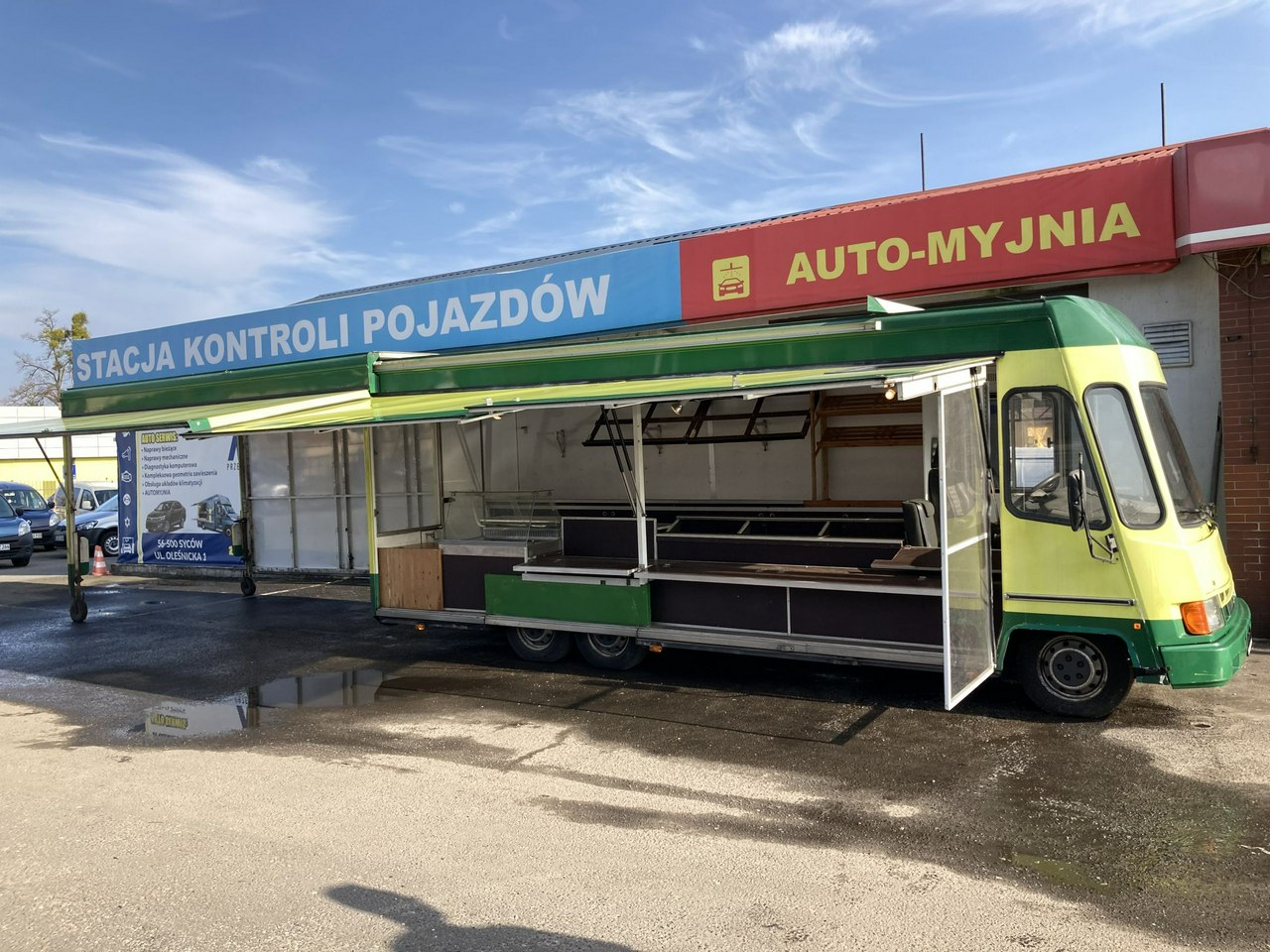 Peugeot Boxer Boxer Autosklep Gastronomiczny Sklep Food Truck Foodtruck