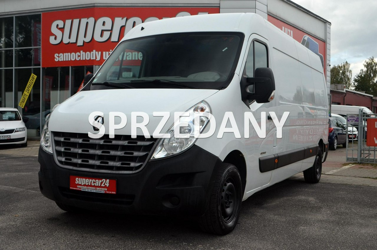 Renault Master RENAULT MASTER L3H2 MAX TECH 2.3dCi 125 KM , FV 23%, Gwarancja!!!