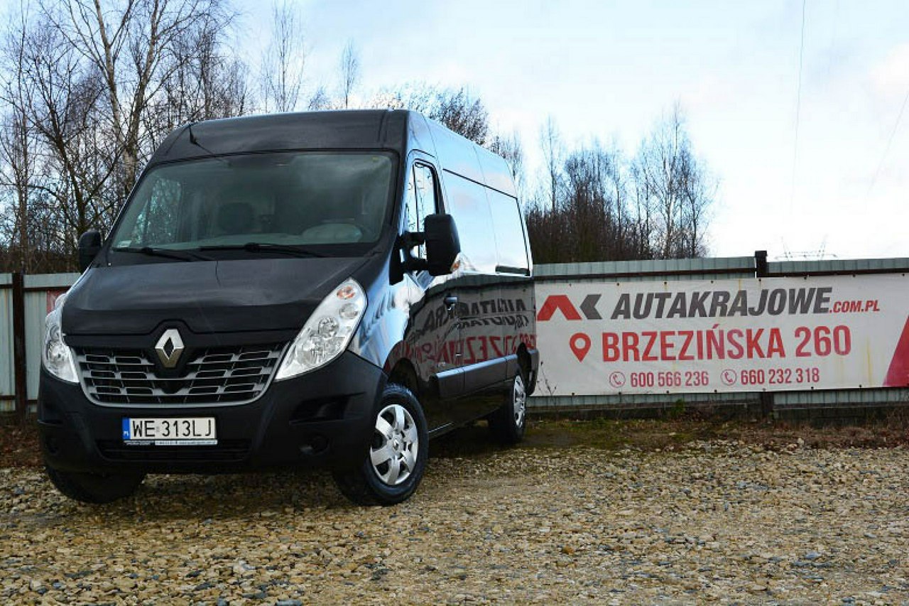Renault Master L2H2 2.3dCI 125KM, 1 wł, salon PL, FV 23%, gwarancja