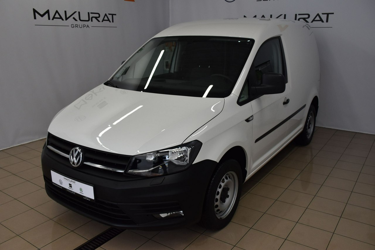 Volkswagen Caddy Vat 23%, Polski salon, podgrzewane fotele, Niski przebieg, Usb