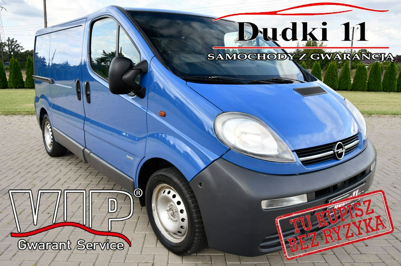 Opel Vivaro 1,9dci DUDKI11 Klimatyzacja,el.szyby.Hak.Blaszak,Zadbany-OKAZJAA