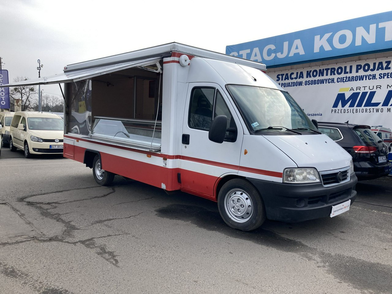 Fiat Ducato Ducato Autosklep Wędlin Gastronomiczny Food Truck Foodtruck sklep