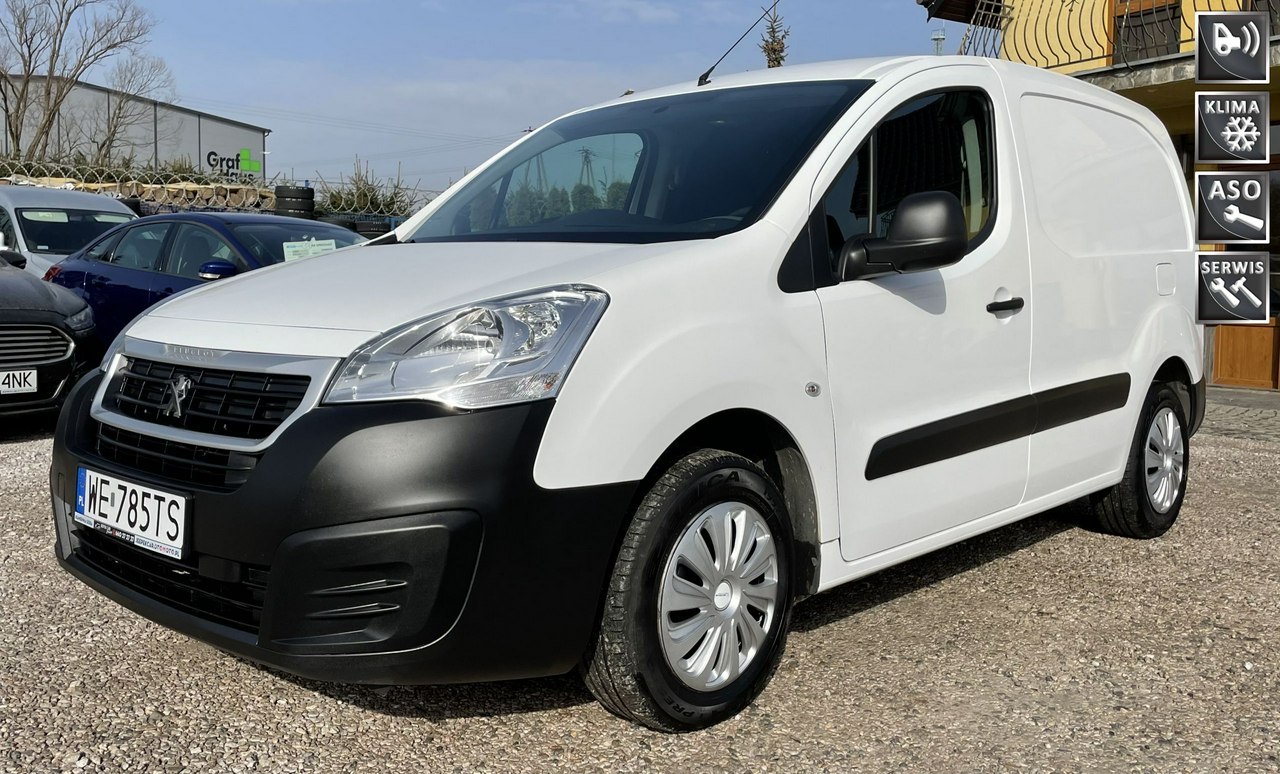 Peugeot Partner 3-osobowy,Salon PL,F.VAT,Gwarancja